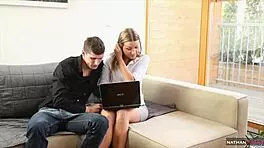 Naughty Teen 18+ Blonde Dicked - 4K Teaser