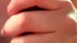 asian brunette comes to room to drink milk