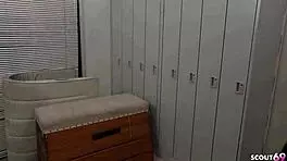 petite japanese teen 18+ seduces classmate for first blowjob and swallow 😏