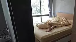 Padrasto Tarado Acorda Enteada Com O Pau E Goza Na Buceta