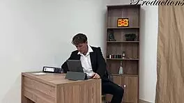 fucking my sexy tattooed secretary whore with big cock deepthroat