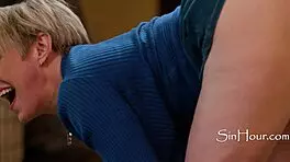 The mature lady dee williams takes control of ricky spanish in skirt roleplay