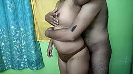 Horny Desi Girl Fucked Doggy Standing!