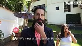 Thick latina masseur fucks client with huge tits