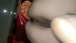 the indian newly married couple make homemade sex relation in midnight with dirty talk