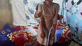 yo check this big ass ex girlfriend in sexy dress doggy fucked by boyfriend