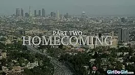 business woman dominates secretary with intense pussy licking