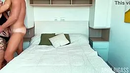 he eats that dirty anal creampie trophy from her gaping ass