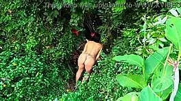 hot brunettes and blondes flash big asses in gym fitness encounters