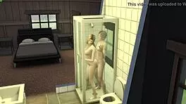 shower fun with innocent beauty 😏💦