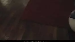 Blonde Bombshell Stuck On Ike Diezels Monster Cock