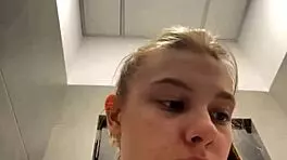 messy saliva fuels thrilling public blowjob encounter