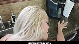 Blonde Bombshell Stuck On Ike Diezels Monster Cock