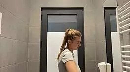 messy saliva fuels thrilling public blowjob encounter