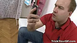 Blonde Adina's intriguing punishment unfolds