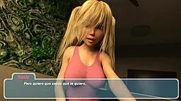 Rosie Discusses Bathroom Incidents in Happy Summer Visual Novel