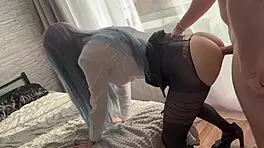 hard anal pounds sexy glasses secretary into ecstasy!