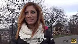 i covered that redhead's belly in cum after cash fuck