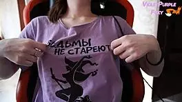 i tease my nipples watching porn to explosive orgasm after class