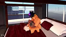 Sophie's Bold Blonde Model Rampage