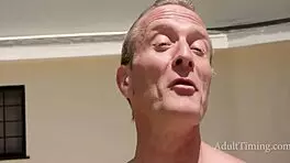 petite cutie drools over beach hunk's throbbing cock