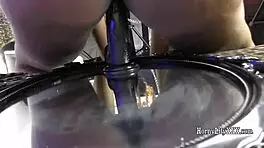 Horny Lily's Big Ass Gets Spanked