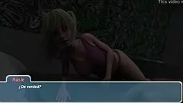 Rosie Discusses Bathroom Incidents in Happy Summer Visual Novel