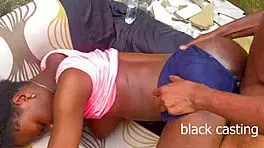 Hey slim ebony, wanna sweetly fuck those big boobs in backyard?