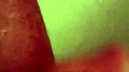 jorde strokes monster cock in steamy shower handjob