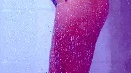 college tanned babe showers in bikini masturbating horny