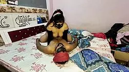 thirsty desi wives crave double cock stuffing their wet pussies hard?