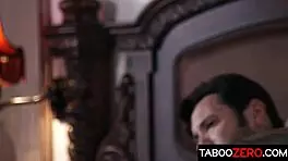 Cute blonde rides old stud in taboo thrill