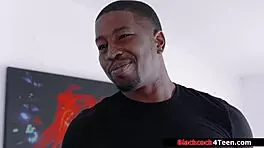 innocent photoshoot erupts into model's massive bbc deepthroat