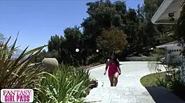 Fantasy BBW ASIAN KYA TROPIc RIDES HUGE BBC DOGGYSTYLE CURVY FAT ASS BOUNCING WILD