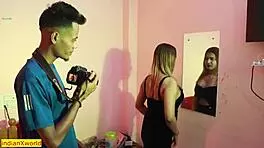 indian 18+ beauty's first hardcore creampie with photographer