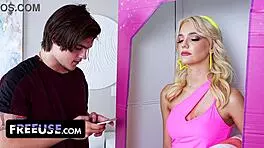 unboxing the freeuse kenna james sex doll for instant doggystyle fuck