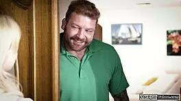 pervy neighbors dominate teen with double vaginal face fuck frenzy