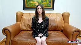 nerdy brunette hazel oconnor masturbates deep fingering mess