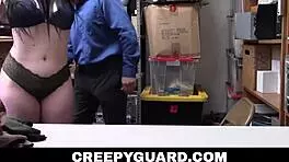 curvy thief amilia onyx stripped fucked bent over by lp officer