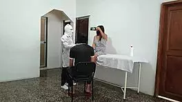cheating latina whore bends for doctor's kinky fat cock domination