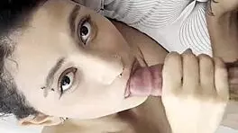 neighbor shoves huge cock in my mouth for cum wakeup