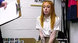 fiery redhead takes it balls deep