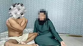 muslim maid distracted by landlord's massive surprise