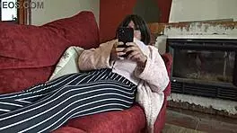 horny kinky mature milf begs young stud to fuck creampie her hairy beaver