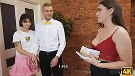 Hey Russian Nerds Ready for FFM Rimjob Ass Licking Fetish Threesome?