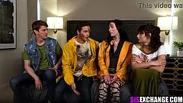 Post-apocalyptic survivors trade partners in forbidden wasteland ritual intrigue