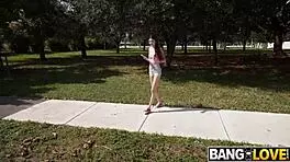 Petite Sophie rides massive BBC in hardcore interracial taboo frenzy!