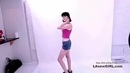 Ravishing brunette goddess pounded senseless in hot modeling audition!