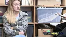 kate cries taking officer's big cock blackmail blowjob