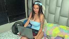 colombian webcam model gets anal fucked after discovery